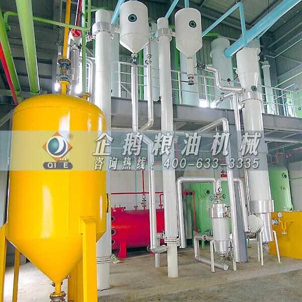 茶籽油加工設備,企鵝糧油打造雙優(yōu)工程(圖1) 茶籽油浸出設備
